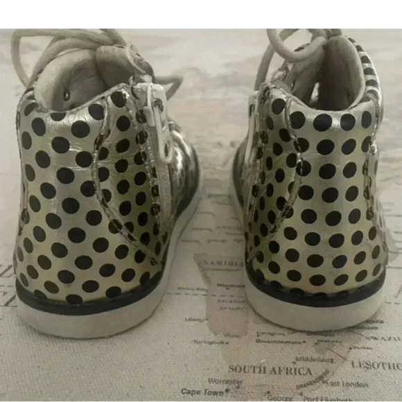 AKID Polka Dot Boots Size 7 - Picture 10 of 10